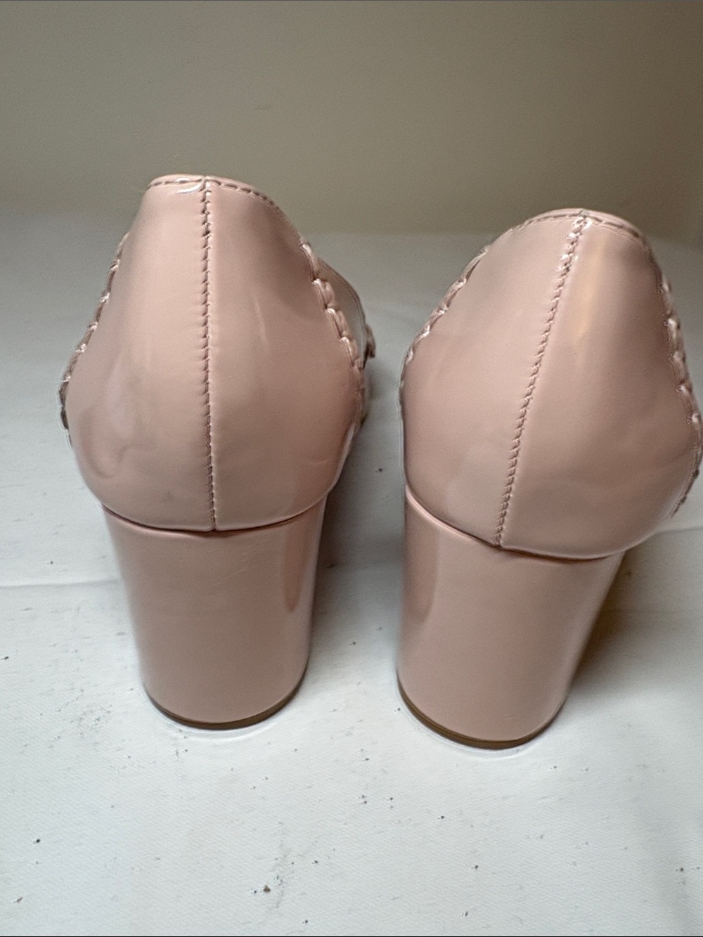Tahari Blush Patent Heeled Pump Size 9 - Picture 7 of 11